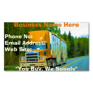 Åka lastbil kort för affärer för