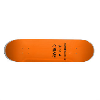 Åka skridskor aint ett brott skateboard bräda 20,5 cm