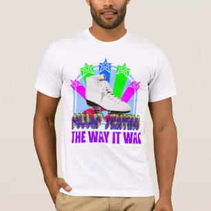 Åka skridskor för rulle tee shirt