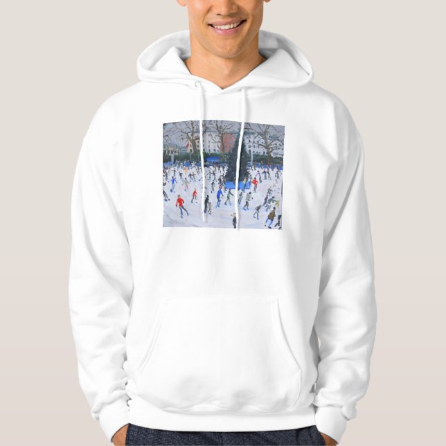 Åka skridskor naturhistoriamuseet 2012 hoodie (Framsida)