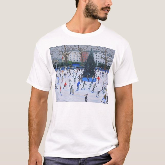 Åka skridskor naturhistoriamuseet 2012 tee (Framsida)