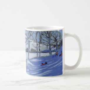Åka släde Derbyshire det maximala området 2012 Kaffemugg