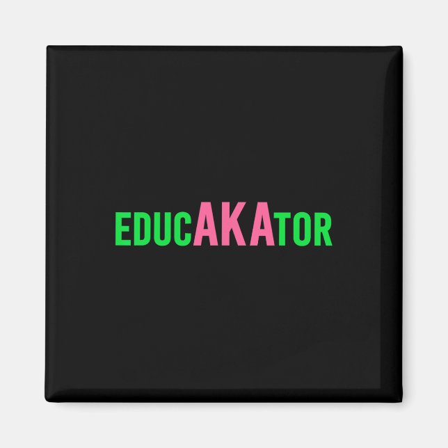 Aka Utbildare Roliga Utbildare Och Lärarbesättning Magnet (Framsidan)