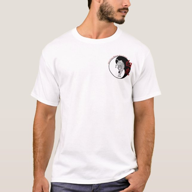 Akademi för vittigerkampsportar - resa t shirt (Framsida)