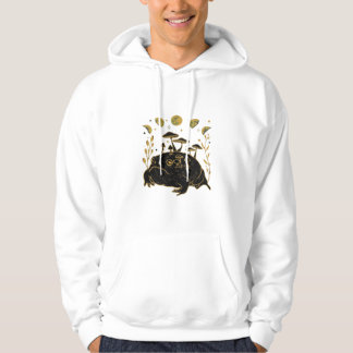 Akademi Mån Häxig Goblincore Estetik Groda Cla Hoodie