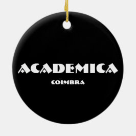 Akademica Oval jul Ornament