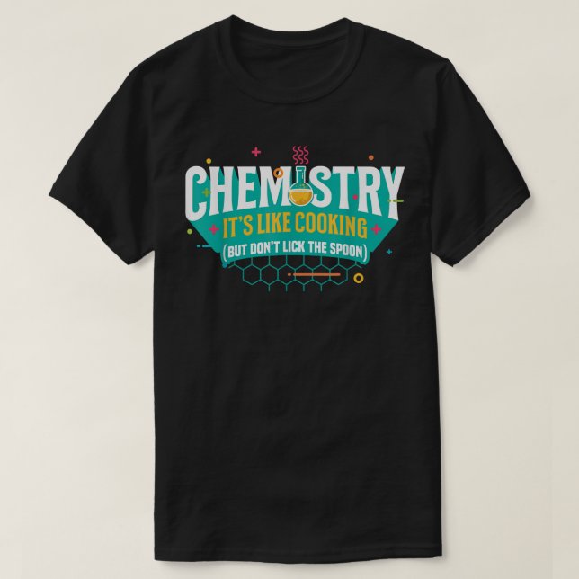 Akademikemin tillagar men läcker inte t shirt (Design framsida)
