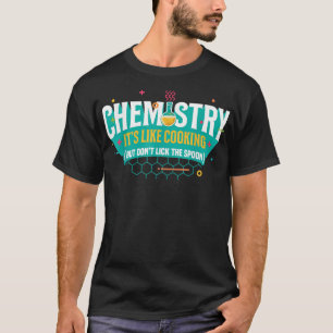 Akademikemin tillagar men läcker inte t shirt