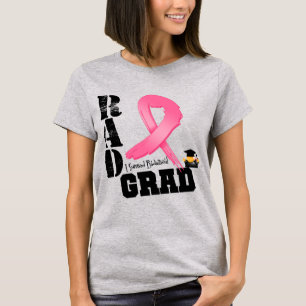Akademiker bröstcancerutstrålningsterapi RAD T Shirt