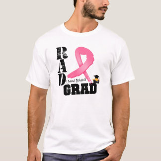 Akademiker bröstcancerutstrålningsterapi RAD T-shirt
