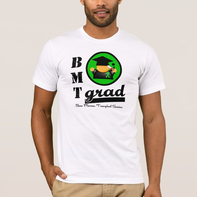 Akademikert - benmärgtransplantat tee shirt (Framsida)