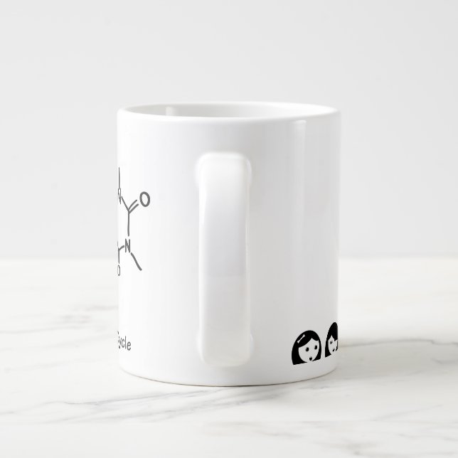 Akademisk finansieringscykel Mugg Jumbo Mugg (Baksidan)