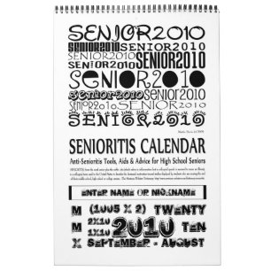 Akademisk kalender för pensionär 2010 - Sept-Aug