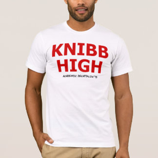 Akademisk tiokamp '95 för Knibb kick Tee Shirt