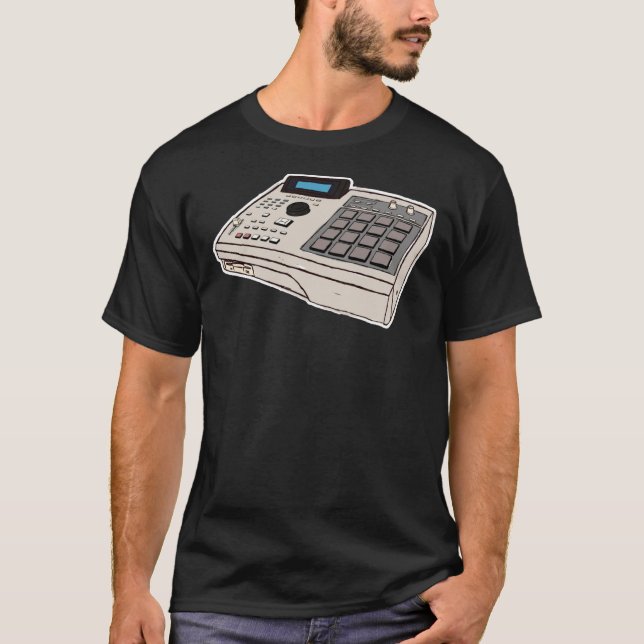AKAI MPC 2000   T SHIRT (Framsida)