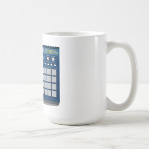 Akai MPC 2000xl trummar maskinblått Kaffemugg