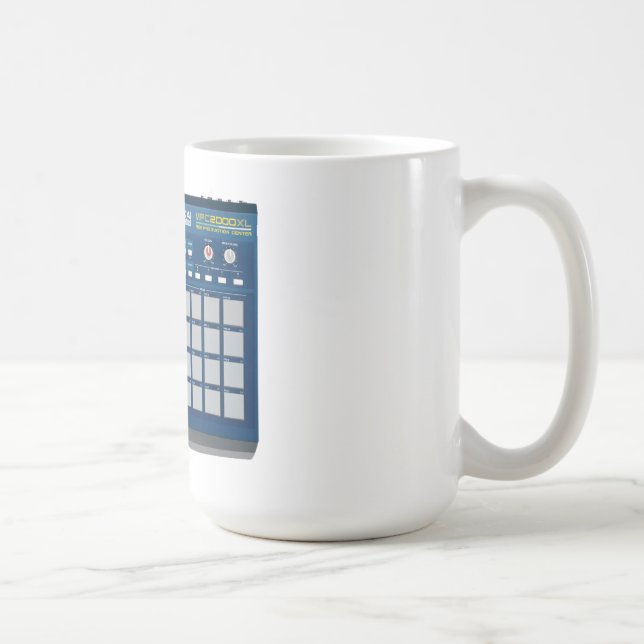 Akai MPC 2000xl trummar maskinblått Kaffemugg (Höger)