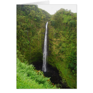 Akaka Falls, Hawaii, kort