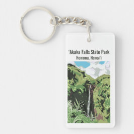 Akaka Falls Hawaii Vattenfall Tropisk Personlig