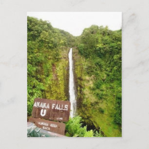Akaka Falls, HI Vykort