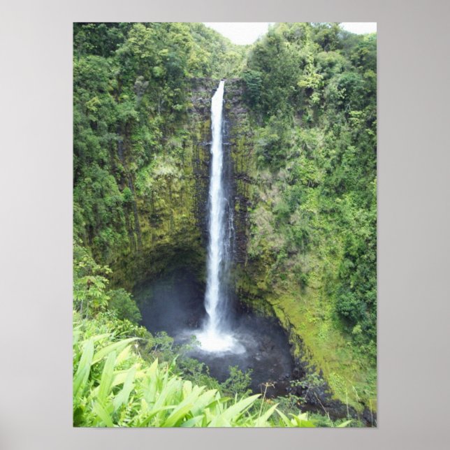 Akaka Falls Poster (Framsidan)
