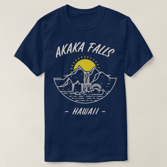 Akaka Falls State Park TShirt 1 T Shirt (Design framsida)
