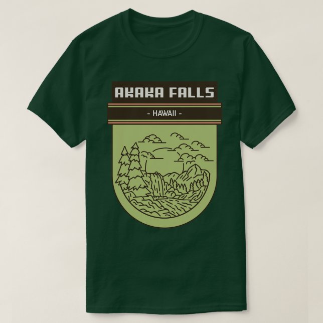 Akaka Falls State Park TShirt 2 T Shirt (Design framsida)