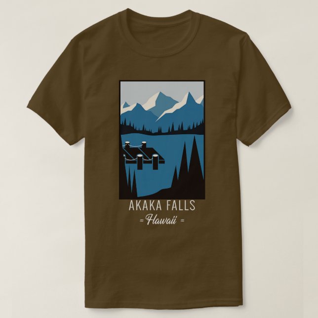 Akaka Falls State Park TShirt 3 T Shirt (Design framsida)