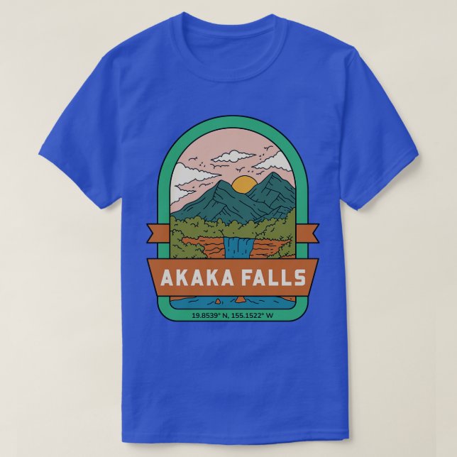 Akaka Falls State Park TShirt 4 T Shirt (Design framsida)