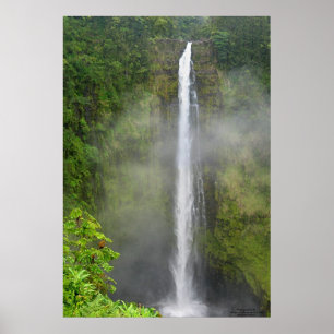 Akaka nedgångar - Hawaii Poster