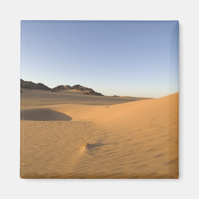 Akakus, Saharaöknen, Fezzan, Libyen. Magnet (Framsidan)