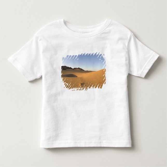 Akakus, Saharaöknen, Fezzan, Libyen. T Shirt (Framsida)