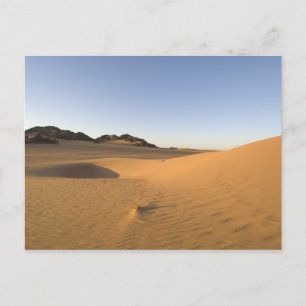 Akakus, Saharaöknen, Fezzan, Libyen. Vykort