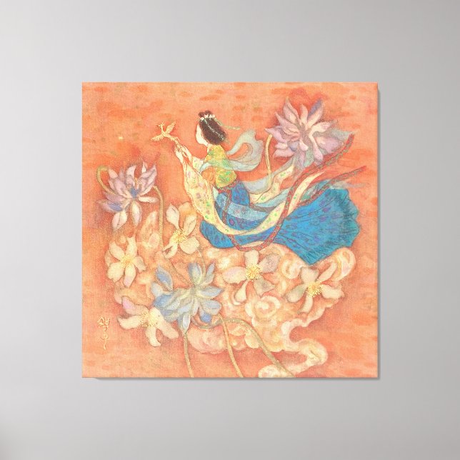 Akane Kaze: Sunset Grace Canvastryck (Framsida)