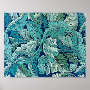Akantus Grön, William Morris Poster