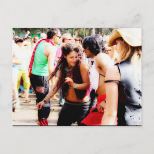 Akasha GrooVIN POSTCARD Vykort
