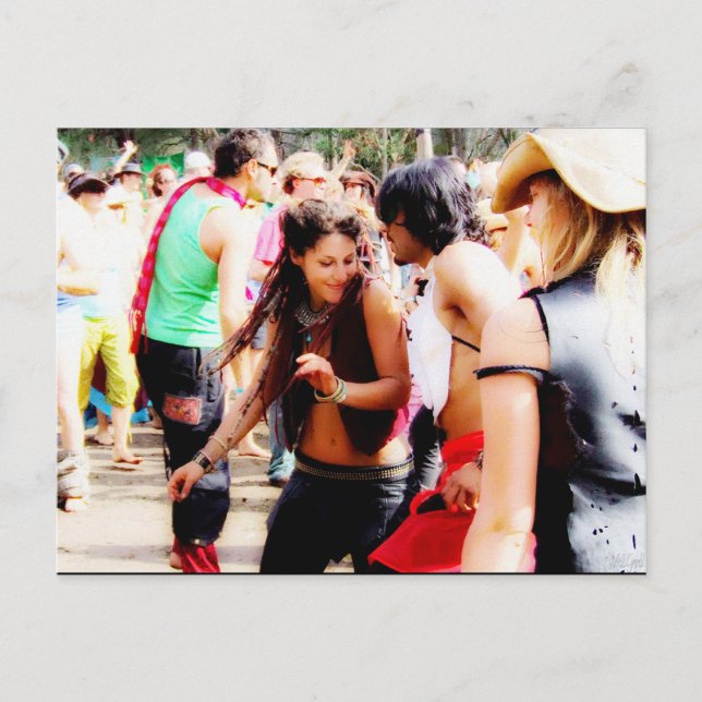 Akasha GrooVIN POSTCARD Vykort (Framsida)