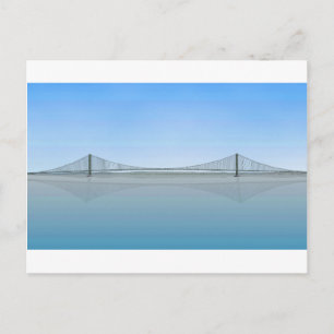 Akashi Kaikyo Suspension Bridge: alias Pearl Bridg Vykort