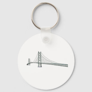 Akashi Kaikyo Suspension Bridge: Pearl Bridge Nyckelring