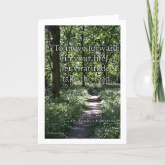 Akashic greeting card kort