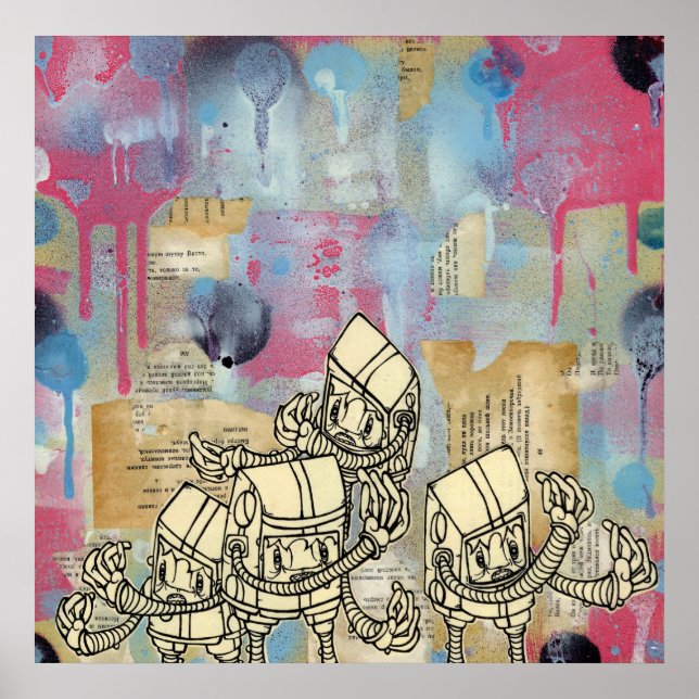 Akayo Robots Poster (Framsidan)