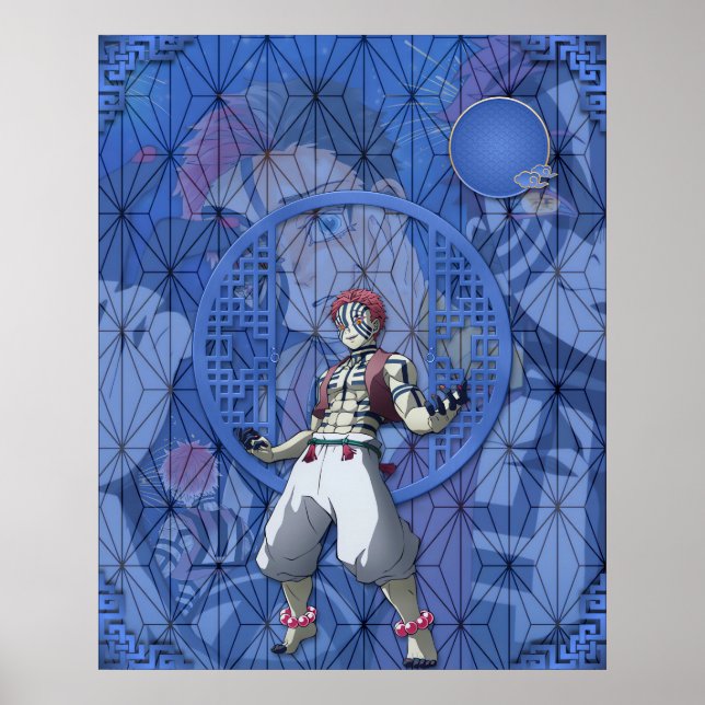 Akaza Upper Måne 3 Poster (Framsidan)