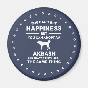 Akbash hund aveln adoptionslycka magnet