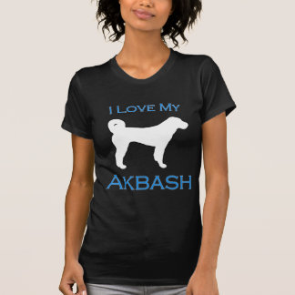 Akbash kärlek - blått t-shirt