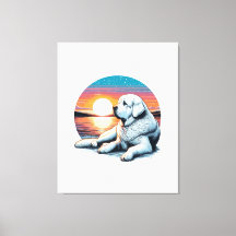 Akbash Watercolor Print