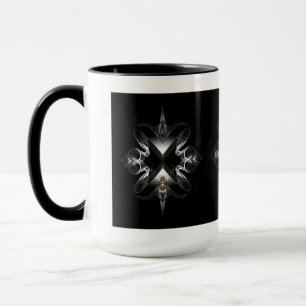 Akcenborde Emblem on Black by Xzendor 7 Mugg