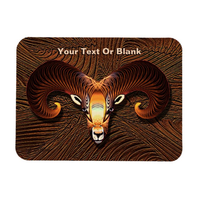 Akedah - Rams chef Magnet (Horisontell)