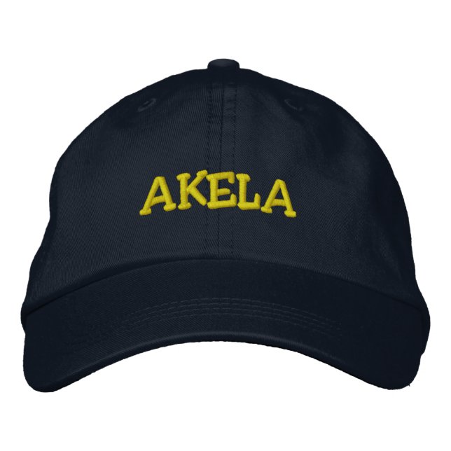 AKELA BRODERAD KEPS (Framsida)