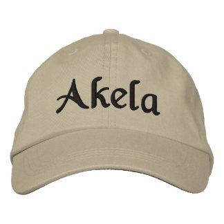 Akela Hat Broderad Keps