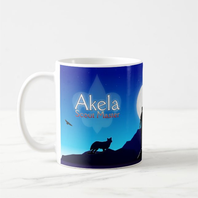 Akela - spana ledar- #1 kaffemugg (Vänster)